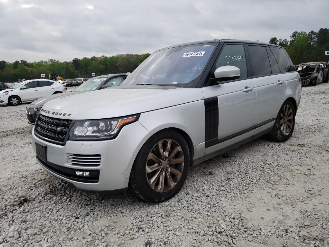 2016 LAND ROVER RANGE ROVER SUPERCHARGED