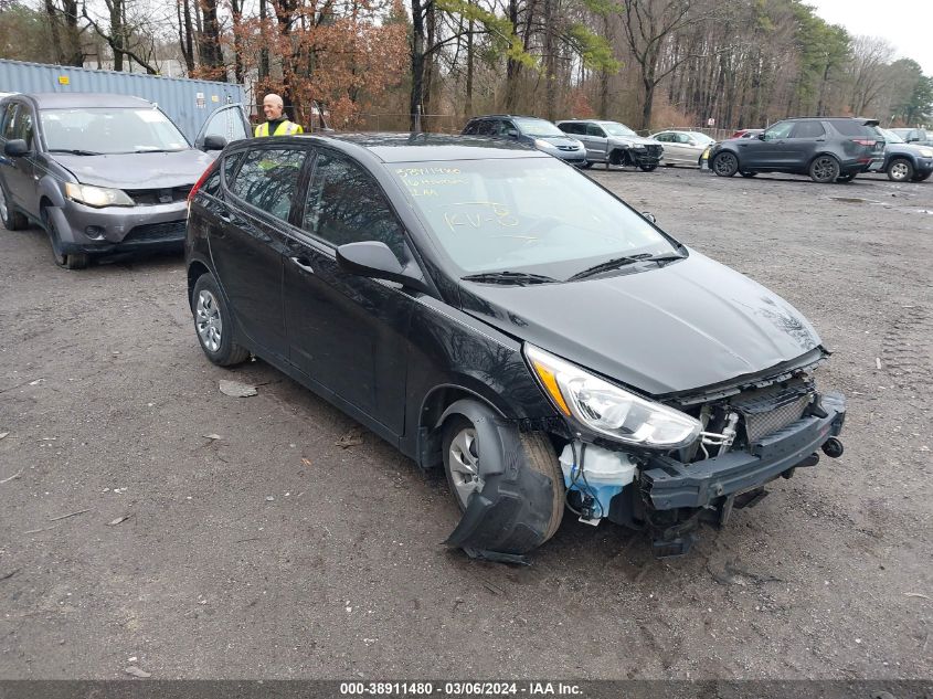 2016 HYUNDAI ACCENT SE