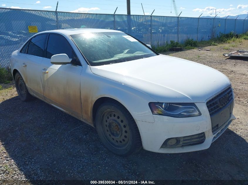 2012 AUDI A4 2.0T PREMIUM