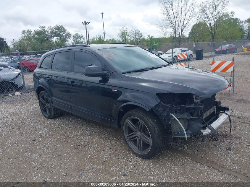 2014 AUDI Q7 3.0T S LINE PRESTIGE