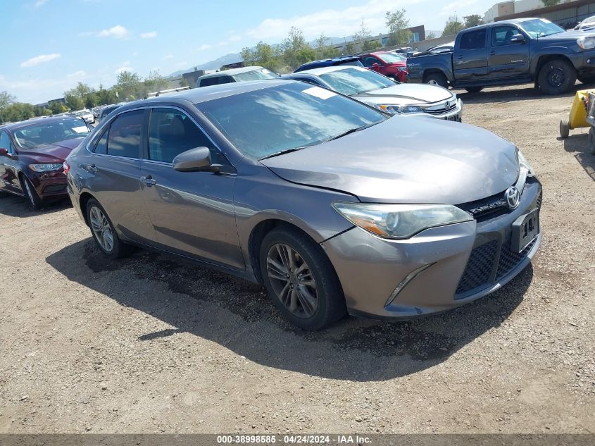 2016 TOYOTA CAMRY SE