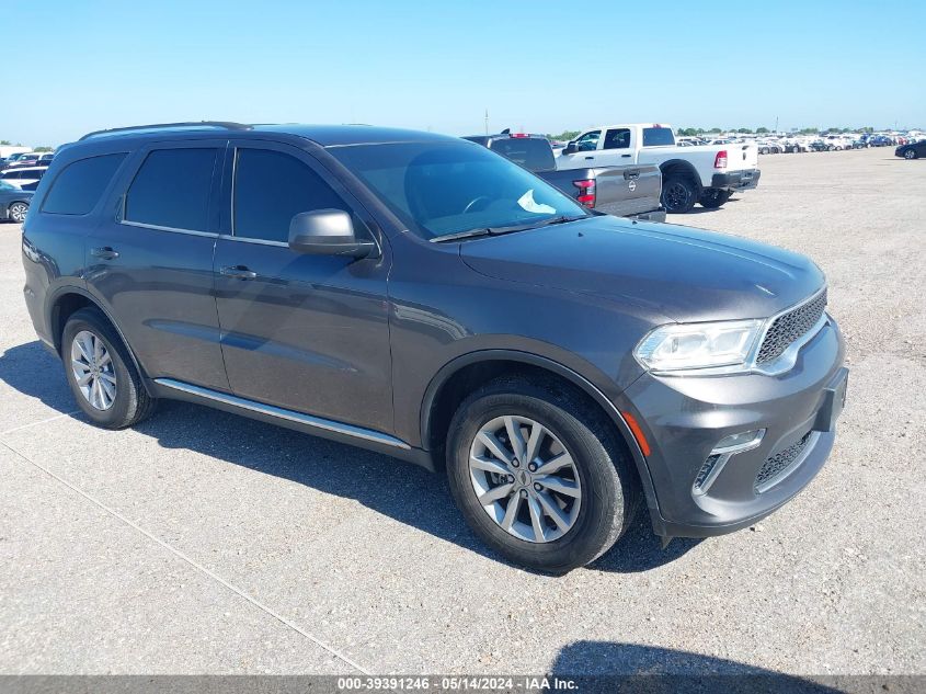 2021 DODGE DURANGO SXT PLUS RWD