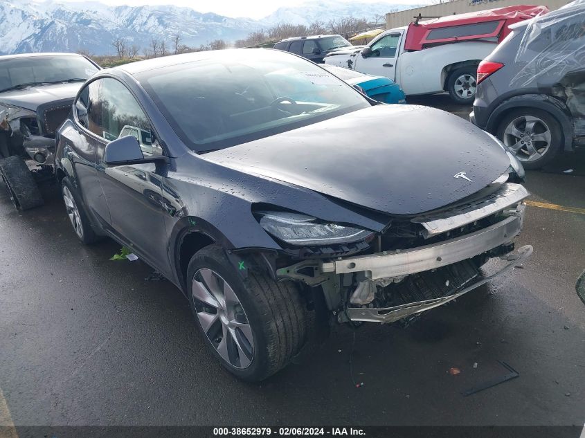 2021 TESLA MODEL Y LONG RANGE DUAL MOTOR ALL-WHEEL DRIVE