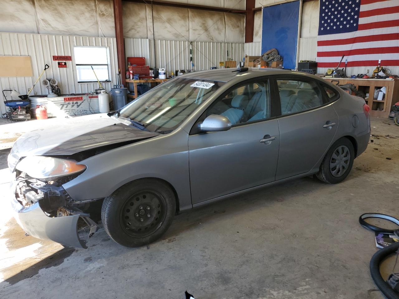 2010 HYUNDAI ELANTRA BLUE