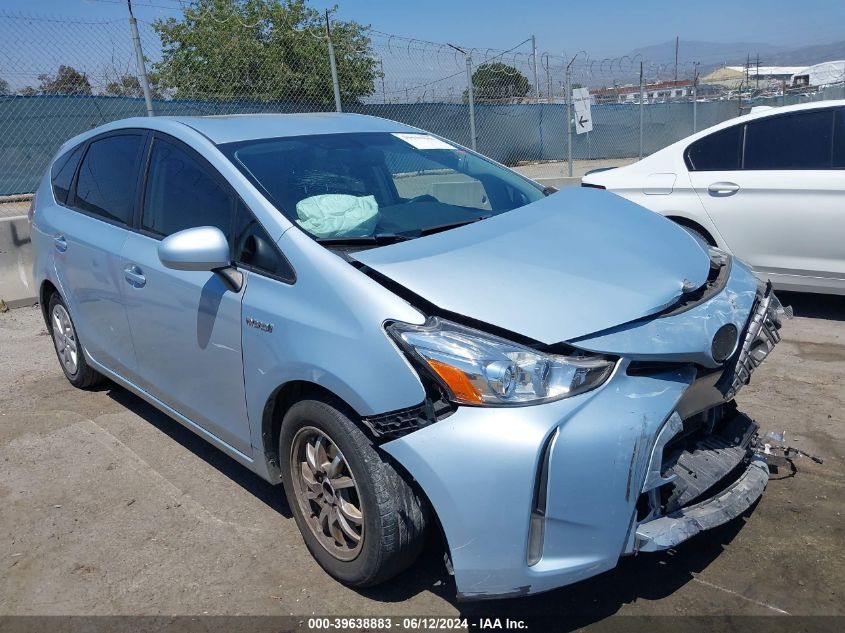 2015 TOYOTA PRIUS V FOUR