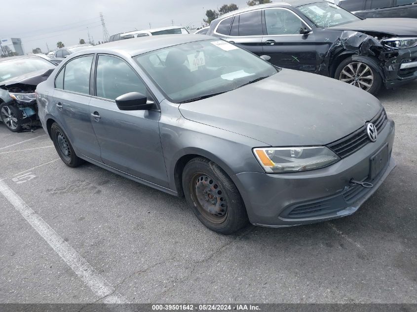 2013 VOLKSWAGEN JETTA 2.0L S