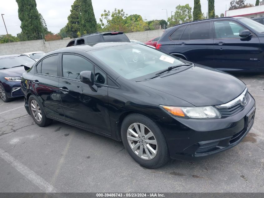 2012 HONDA CIVIC EX