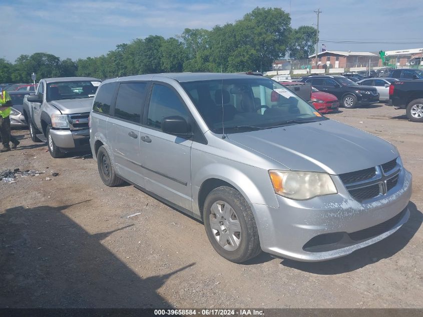 2012 DODGE GRAND CARAVAN SE/AVP