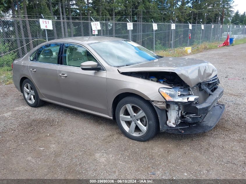 2015 VOLKSWAGEN PASSAT 1.8T LIMITED EDITION