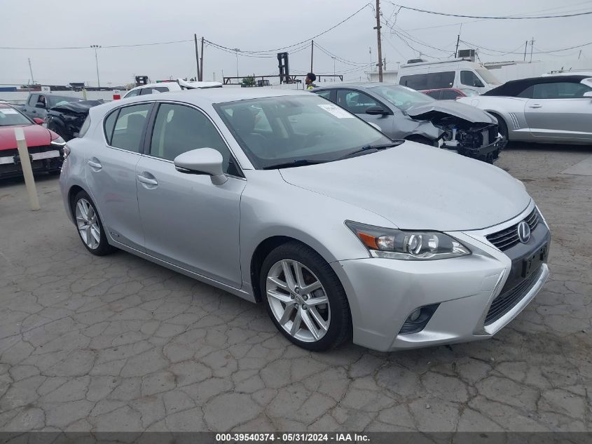 2016 LEXUS CT 200H