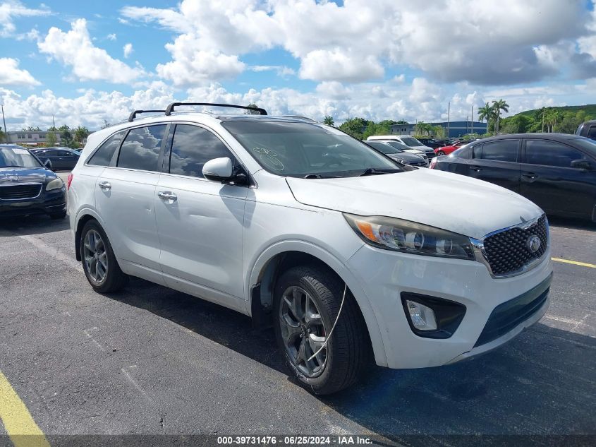 2016 KIA SORENTO 3.3L SX