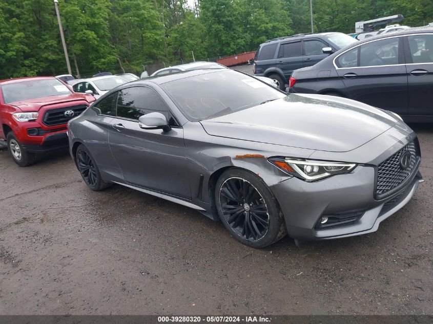 2019 INFINITI Q60 3.0T LUXE