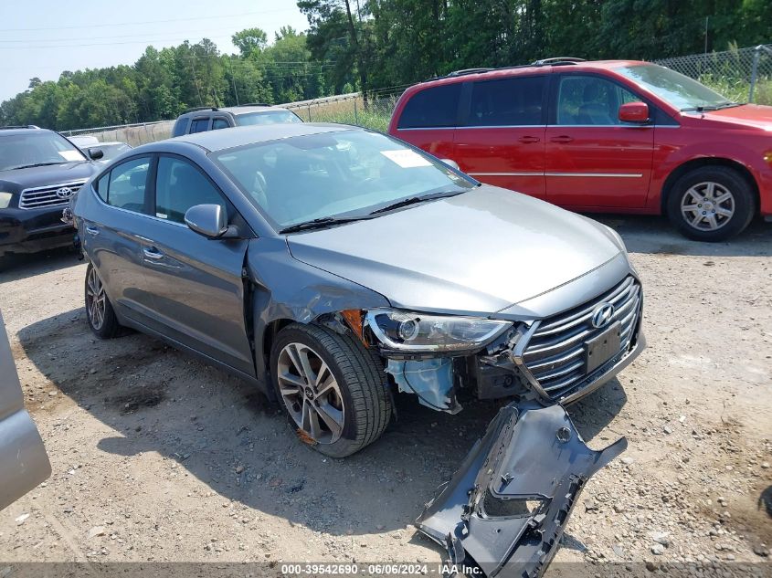 2017 HYUNDAI ELANTRA LIMITED