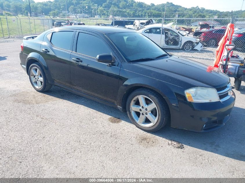 2013 DODGE AVENGER SXT