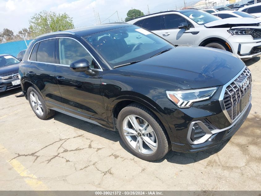 2024 AUDI Q3 PREMIUM 45 TFSI S LINE QUATTRO TIPTRONIC