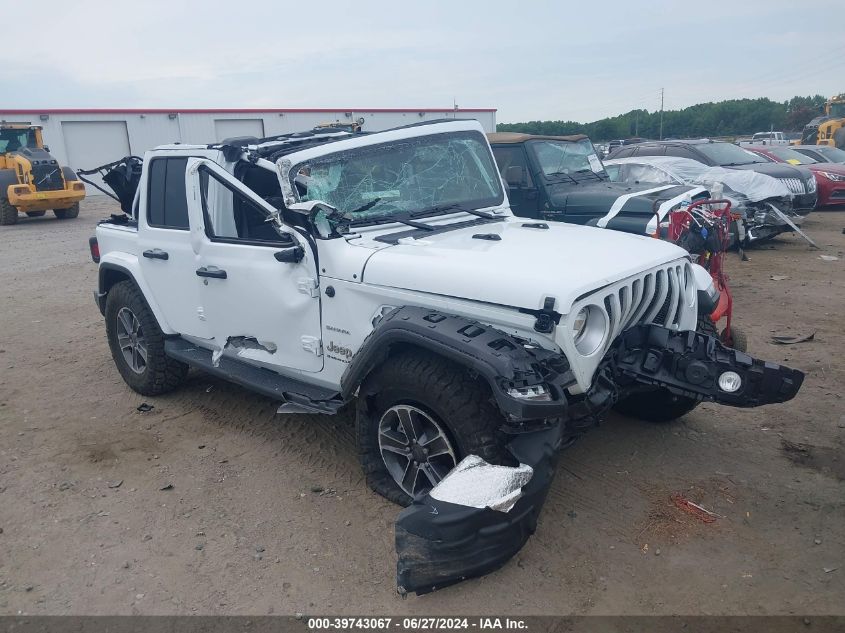 2023 JEEP WRANGLER 4-DOOR SAHARA 4X4