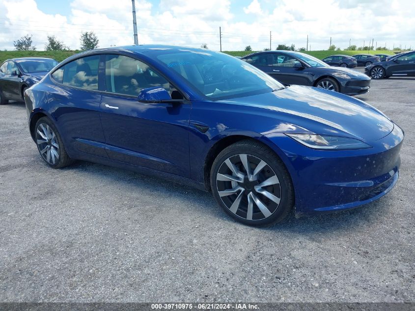 2024 TESLA MODEL 3