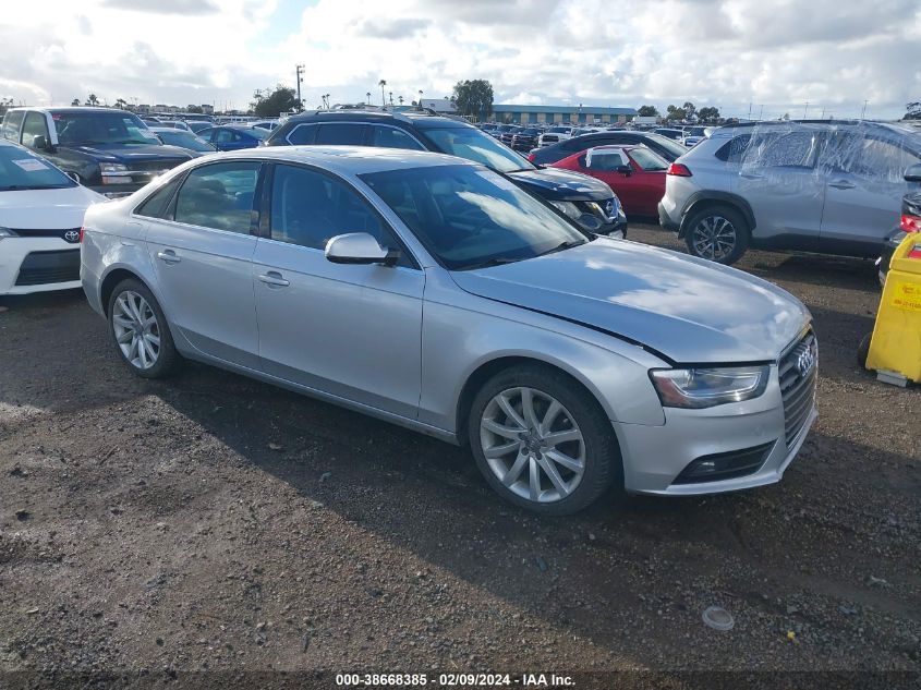 2013 AUDI A4 2.0T PREMIUM