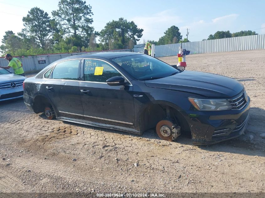 2017 VOLKSWAGEN PASSAT 1.8T R-LINE