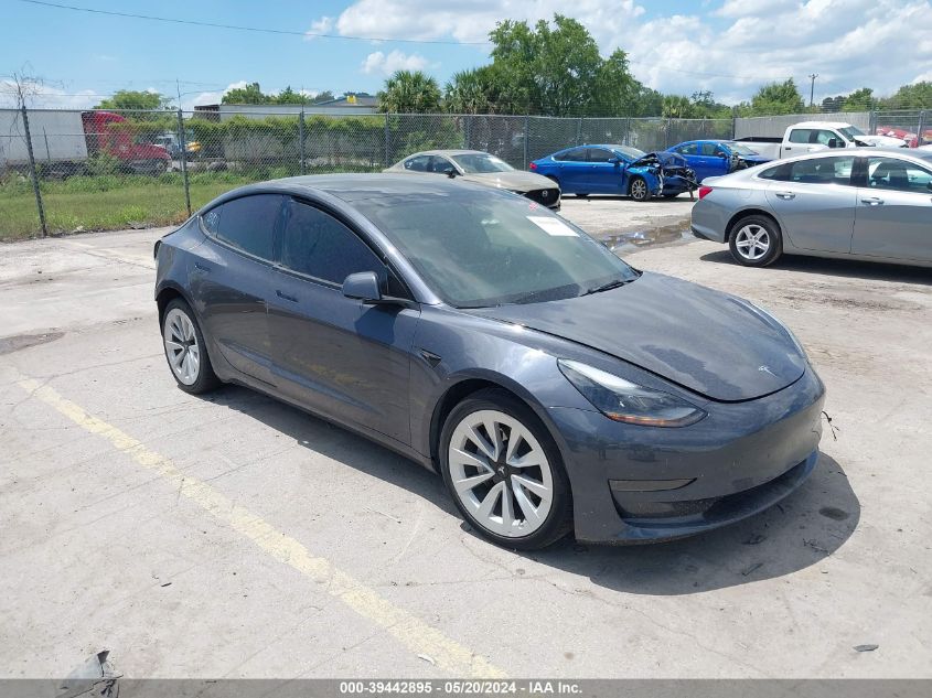 2023 TESLA MODEL 3 REAR-WHEEL DRIVE