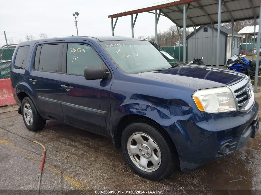 2015 HONDA PILOT LX