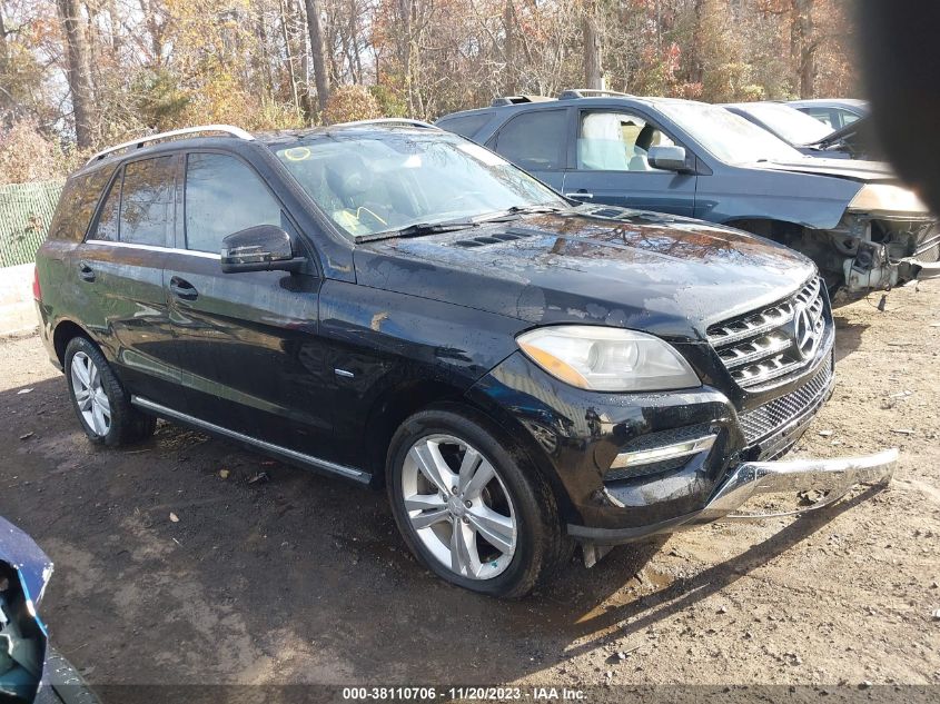 2012 MERCEDES-BENZ ML 350