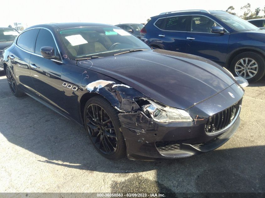 2014 MASERATI QUATTROPORTE GTS