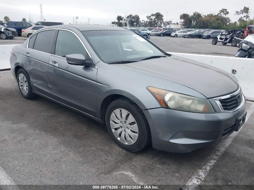 2010 HONDA ACCORD 2.4 LX