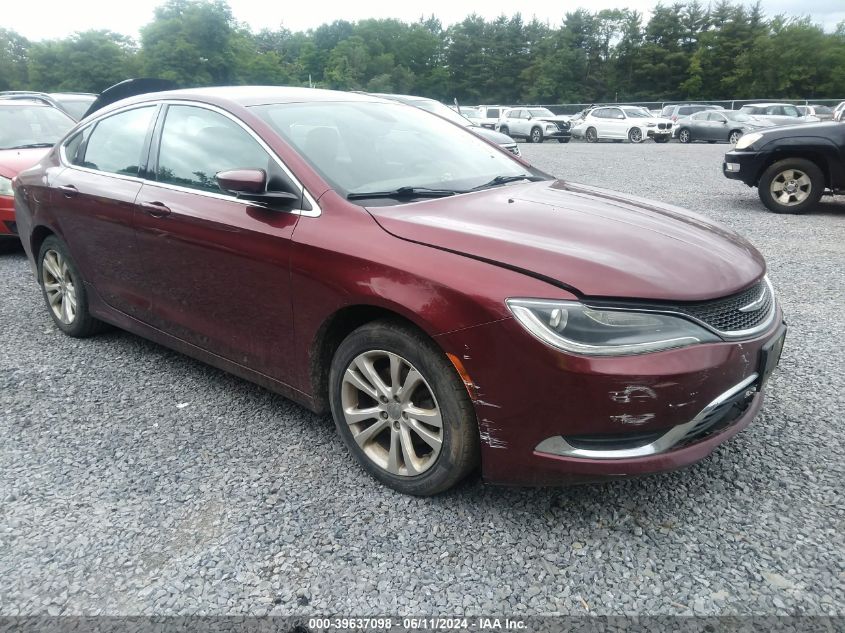 2015 CHRYSLER 200 LIMITED