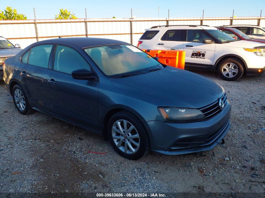 2015 VOLKSWAGEN JETTA 1.8T SE