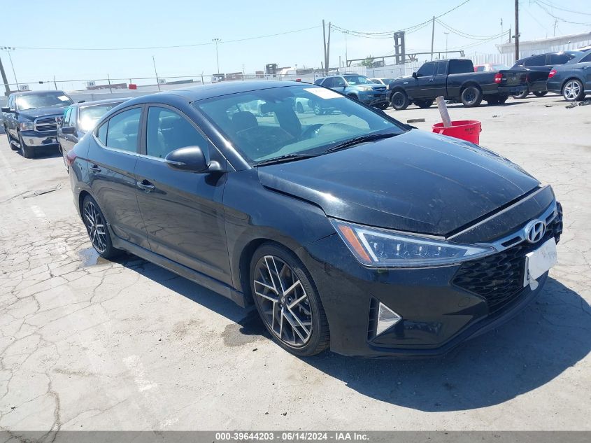 2019 HYUNDAI ELANTRA SPORT