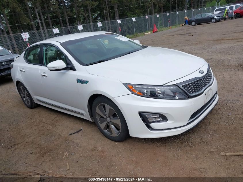 2015 KIA OPTIMA HYBRID EX