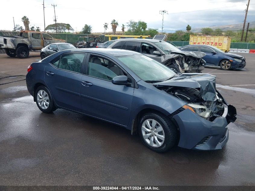 2015 TOYOTA COROLLA