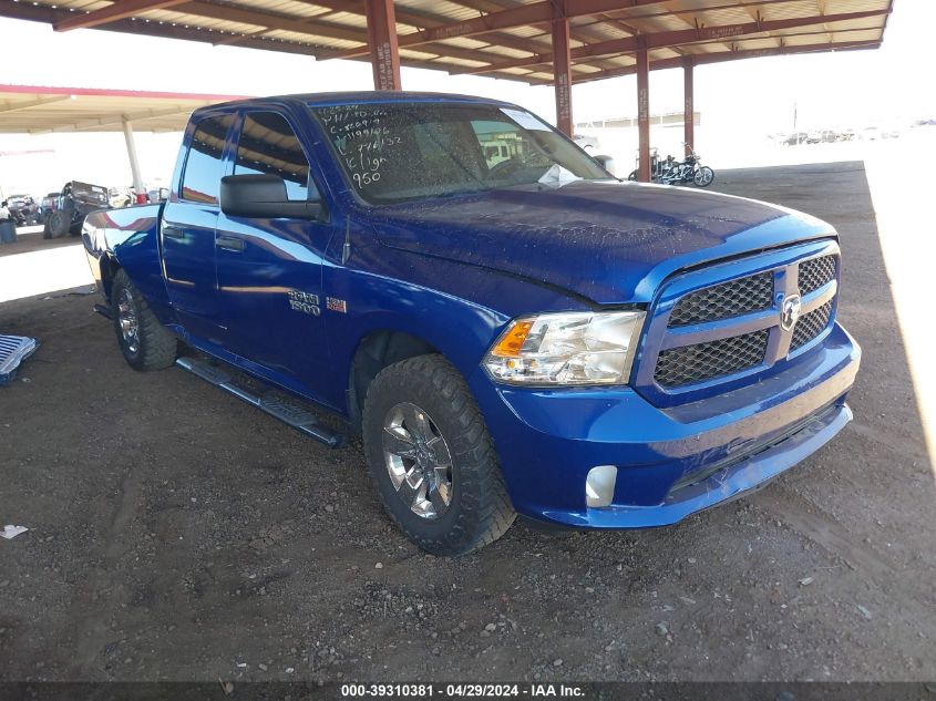 2017 RAM 1500 EXPRESS QUAD CAB 4X2 6'4 BOX