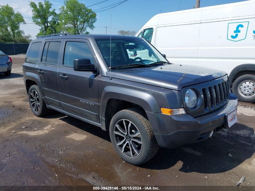 2017 JEEP PATRIOT SPORT 4X4