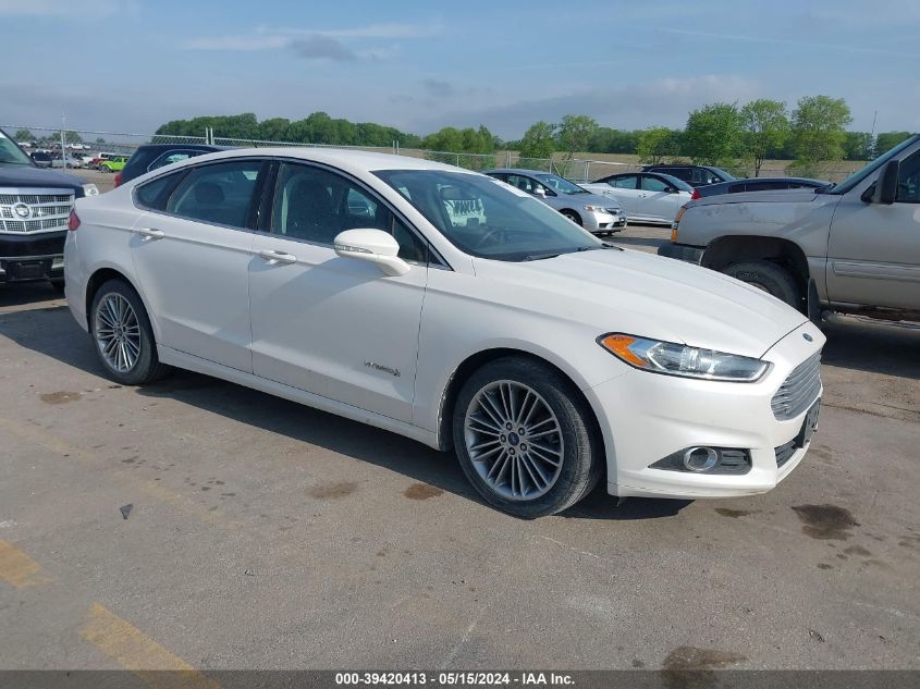 2013 FORD FUSION HYBRID SE