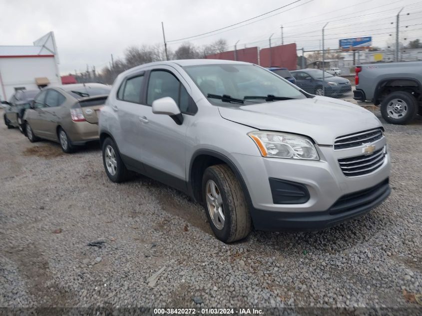 2016 CHEVROLET TRAX 1LS