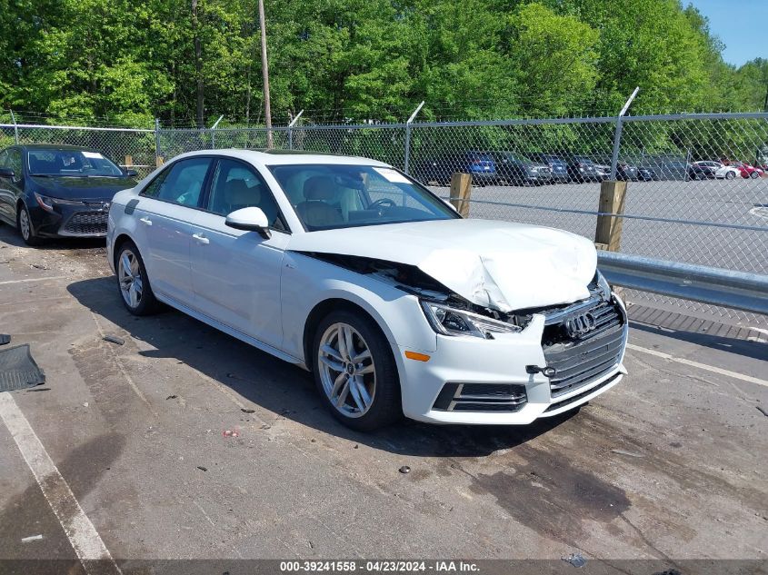 2017 AUDI A4 2.0T SEASON OF AUDI PREMIUM