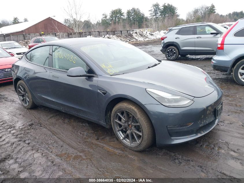 2022 TESLA MODEL 3 LONG RANGE DUAL MOTOR ALL-WHEEL DRIVE