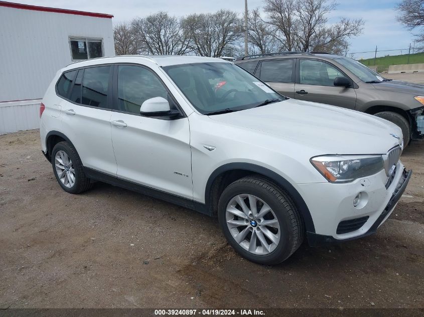 2017 BMW X3 XDRIVE28I