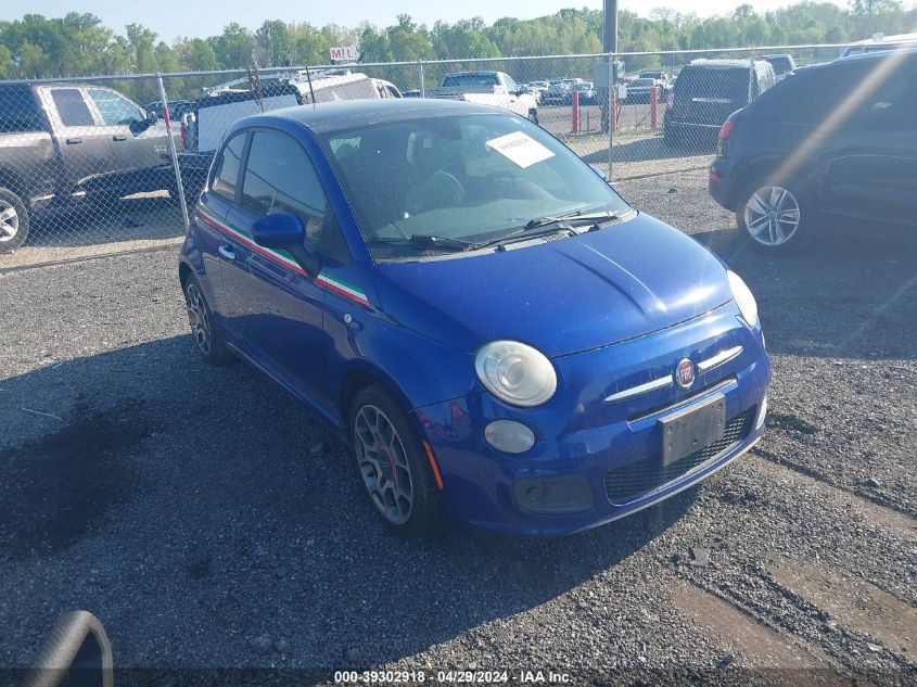 2012 FIAT 500 SPORT