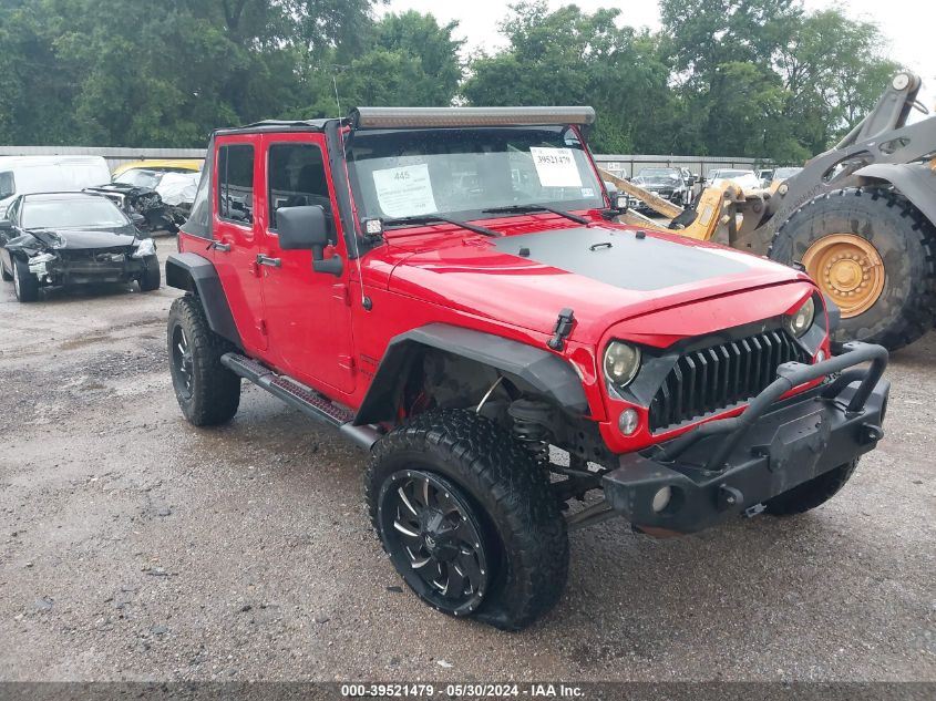 2016 JEEP WRANGLER UNLIMITED SPORT