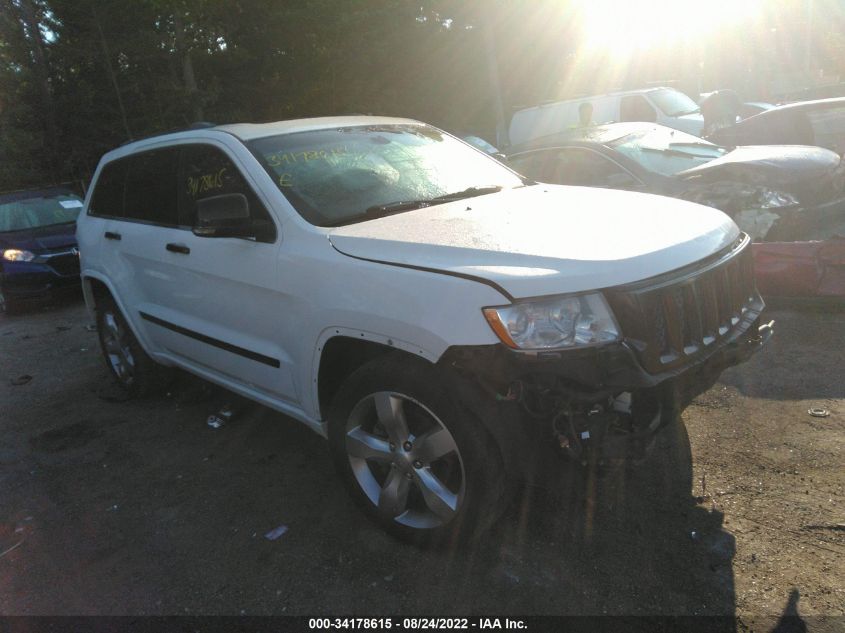 2012 JEEP GRAND CHEROKEE OVERLAND