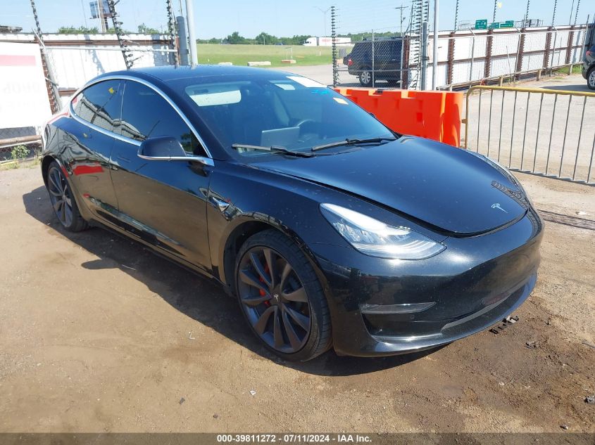 2020 TESLA MODEL 3 PERFORMANCE DUAL MOTOR ALL-WHEEL DRIVE