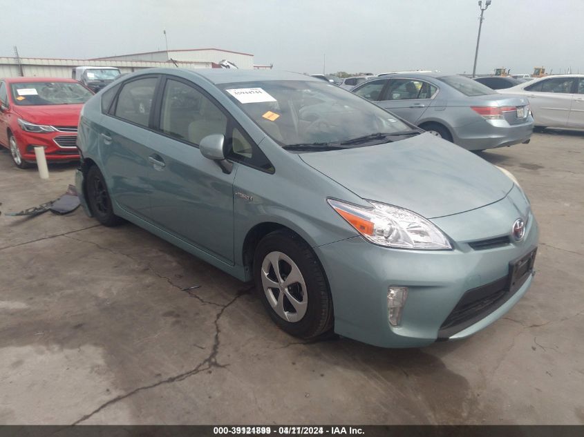 2013 TOYOTA PRIUS THREE