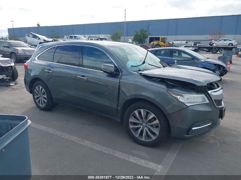 2014 ACURA MDX TECHNOLOGY PACKAGE