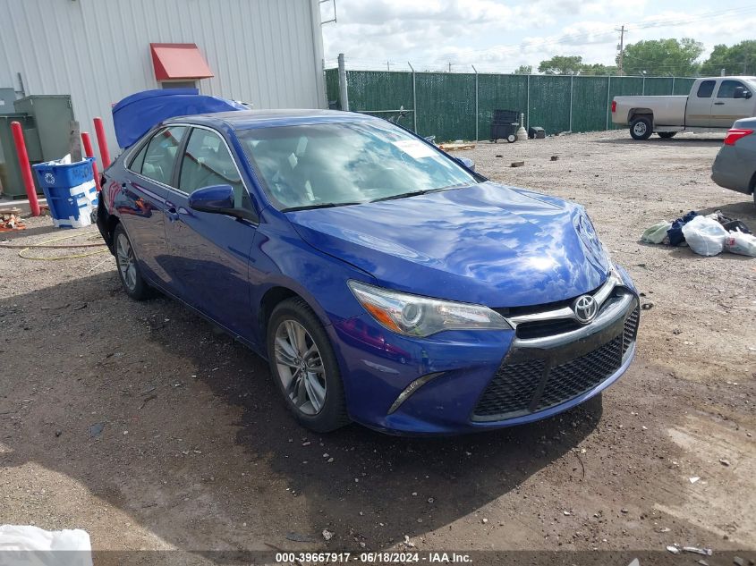 2016 TOYOTA CAMRY SE