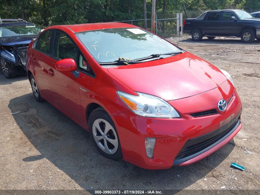 2014 TOYOTA PRIUS FOUR