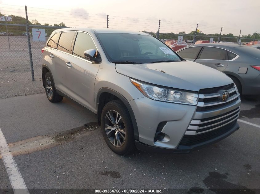 2019 TOYOTA HIGHLANDER LE