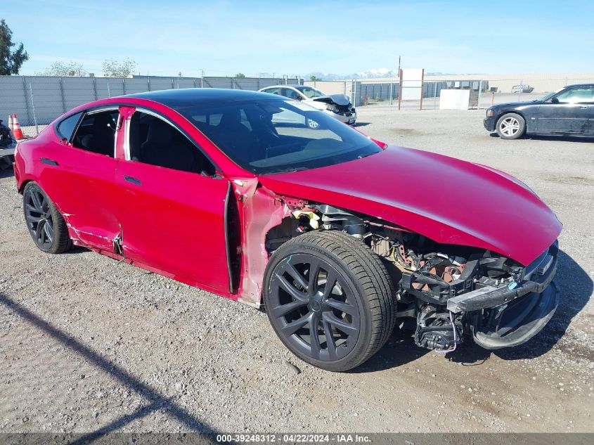 2021 TESLA MODEL S LONG RANGE DUAL MOTOR ALL-WHEEL DRIVE